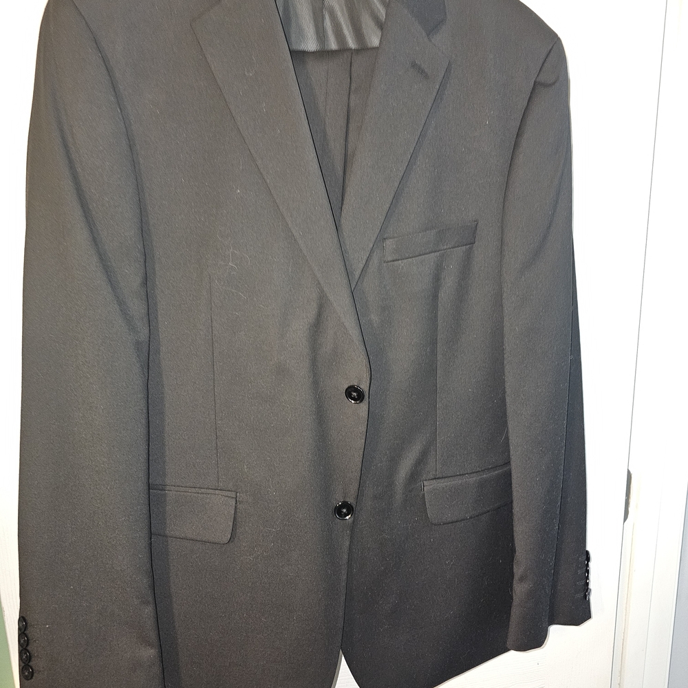 Alfani Black Men's Suit w/Pants.  Pants Size Slim 33/30